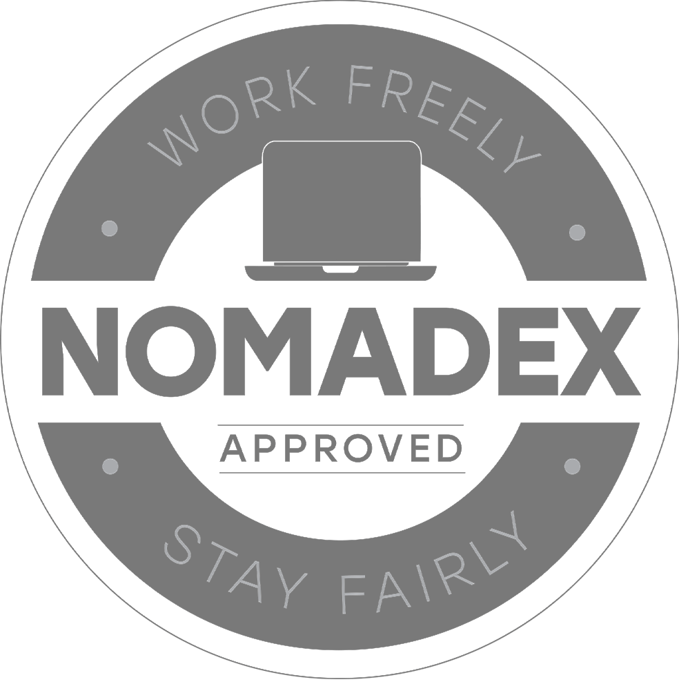 Nomadex Approved - Work Freely. Stay Fairly. 